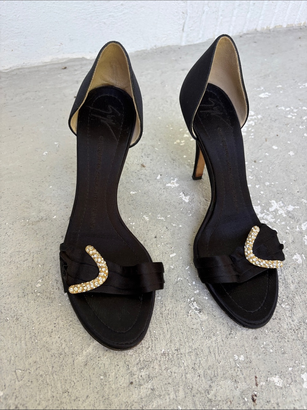 Giuseppe Zanotti Datin crystal D’orsay heels